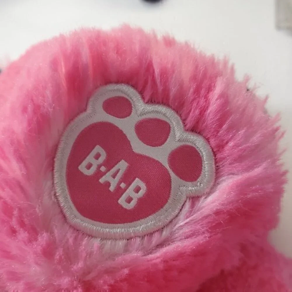 BABW Build-A-Bear Pink Fuchsia Donut Sprinkle Teddy Bear‎ Plush 16
